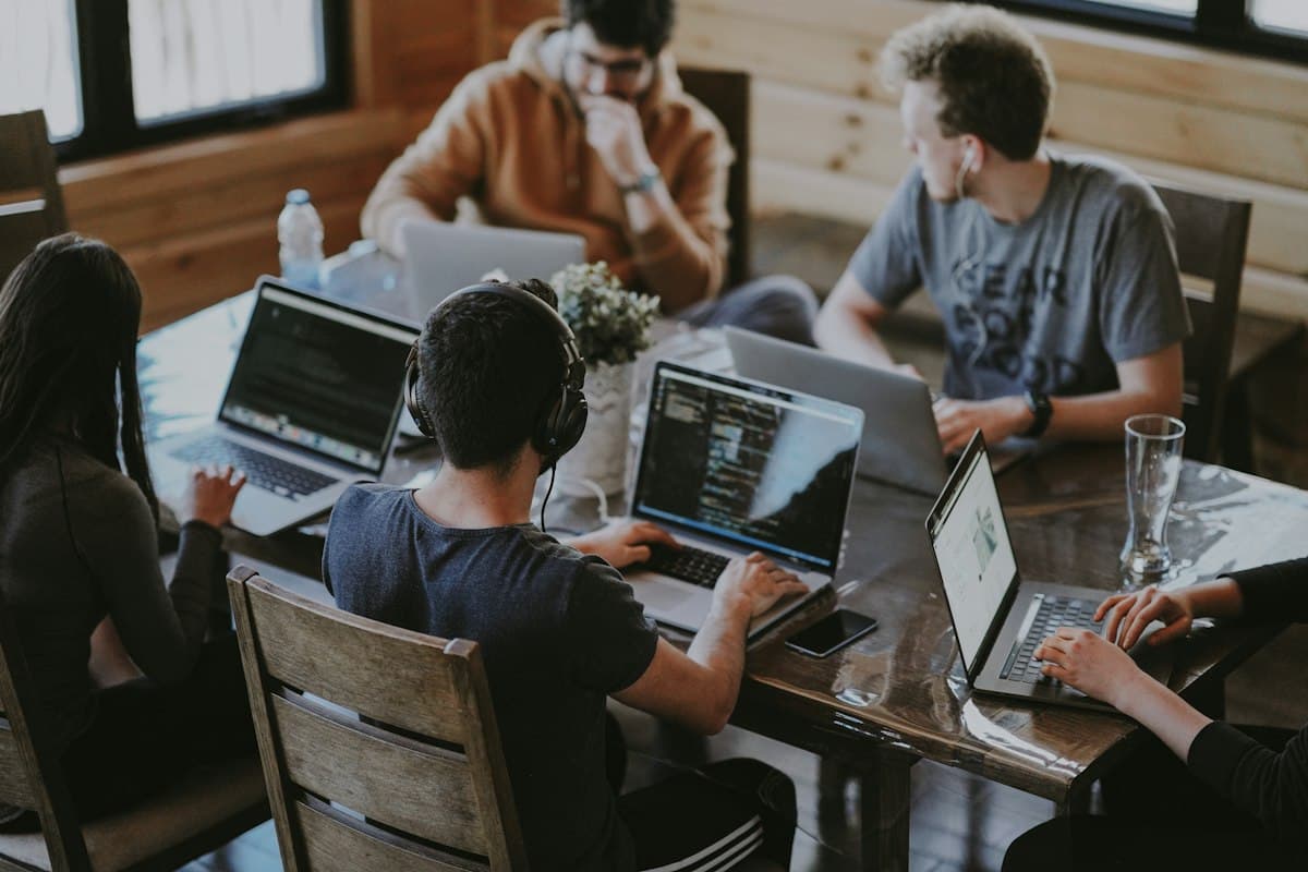 Codezotic Team Collaborating